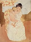 Mary Cassatt Nude Child painting
